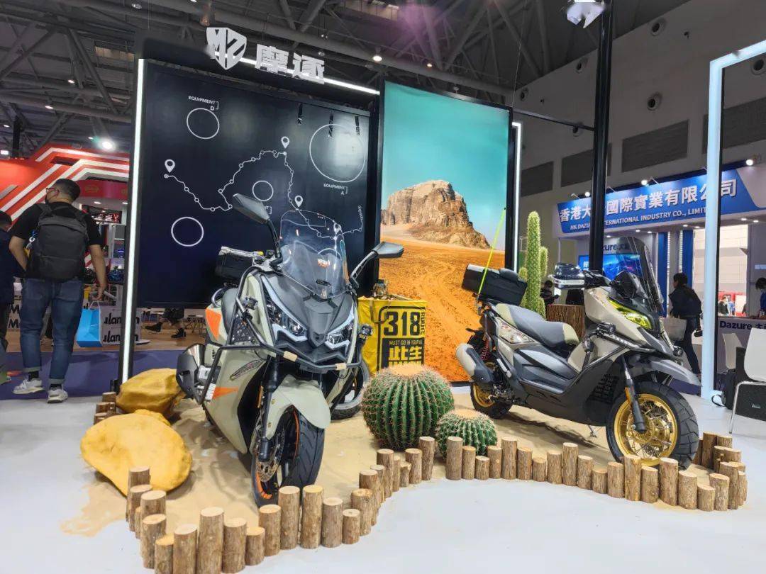 个性化摩托车蓝海浮现，“摩逐”以工厂级专业改装亮相摩博会